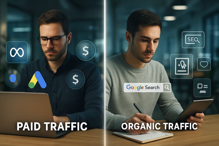 Gestor de tráfego pago e orgânico