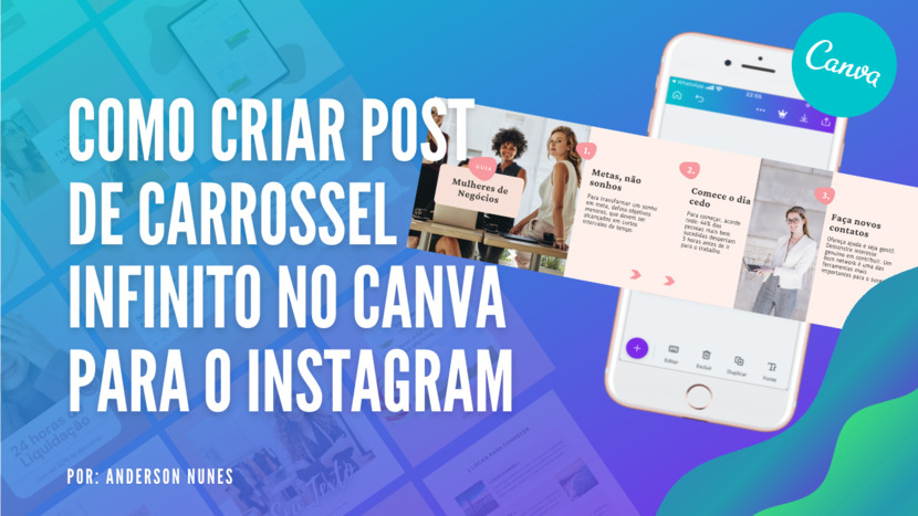 Criar Post de Carrossel Infinito